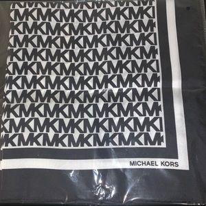 Michael kors silk scarf 24”x24”